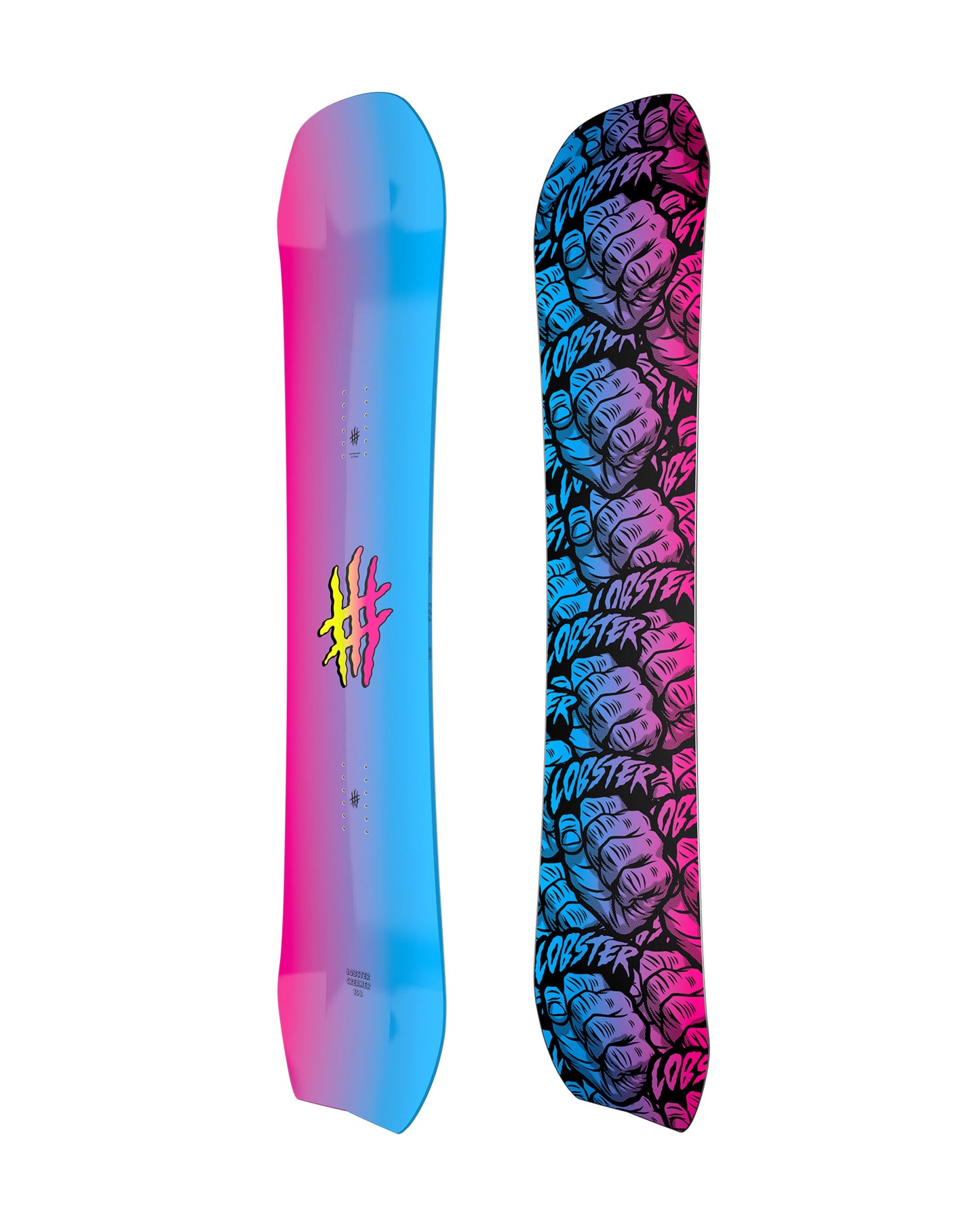 Creamer Snowboard mens snowboard front and back cover product photo